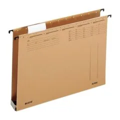 LEITZ ALPHA® 1942 Hängesammler DIN A4 4 cm naturbraun