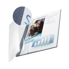 LEITZ Buchbindemappen blau für 15-35 Blatt DIN A4