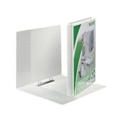 LEITZ Präsentationsringbücher 2-Ringe DIN A4 2.9 cm weiß