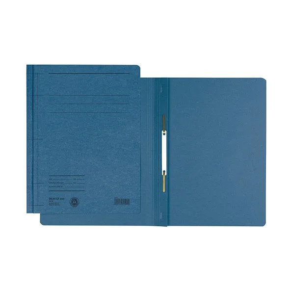 LEITZ Schnellhefter DIN A4 Stabiler Manila-Karton blau — image 1