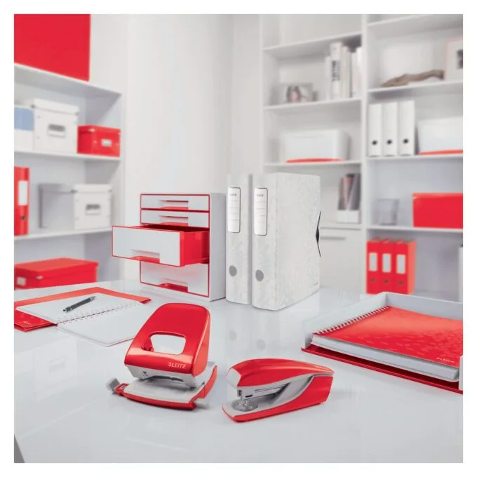 LEITZ Heftgerät NeXXt 5502 WOW rot-metallic — image 2