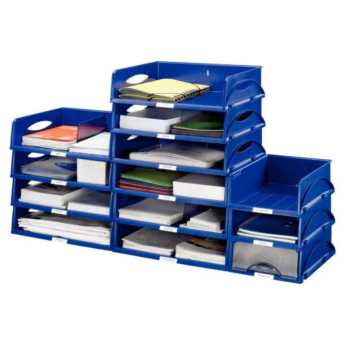 LEITZ Briefablage Sorty A4 quer DIN A4 blau — image 12