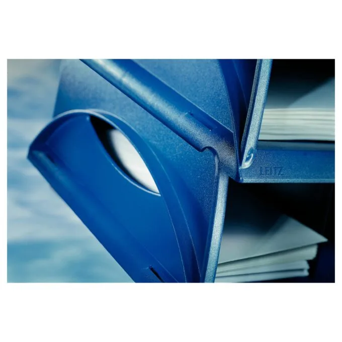 LEITZ Briefablage Sorty A4 quer DIN A4 blau — image 3
