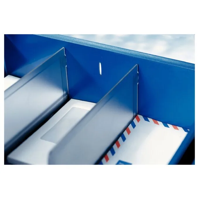 LEITZ Briefablage Sorty A4 quer DIN A4 blau — image 5
