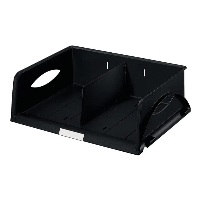 LEITZ Briefablage Sorty A4 quer DIN A4 schwarz — image 1
