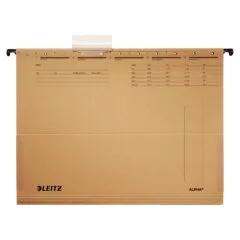 LEITZ Hängetasche ALPHA 1916 naturbraun - 10 Stück