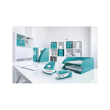 LEITZ Heftgerät NeXXt 5502 WOW - eisblau-metallic — image 2