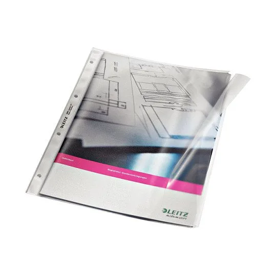 LEITZ Prospekthüllen DIN A4 0.12 mm transparent — image 2