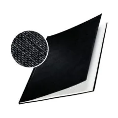 LEITZ Buchbindemappen schwarz für 36-70 Blatt DIN A4