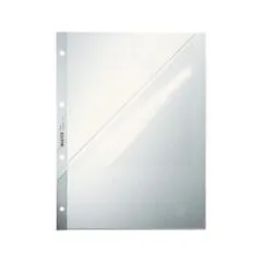 LEITZ Prospekthüllen DIN A4 0.13 mm transparent