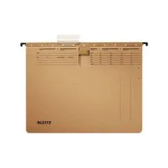 LEITZ Alpha Hängehefter Amtsheftung DIN A4 naturbraun