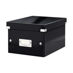 LEITZ Aufbewahrungsbox Click & Store 7,4 l - 21,6 x 28,2 x 16,0 cm schwarz