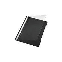 LEITZ Schnellhefter 4191 Kunststoff schwarz DIN A4, 25 St.