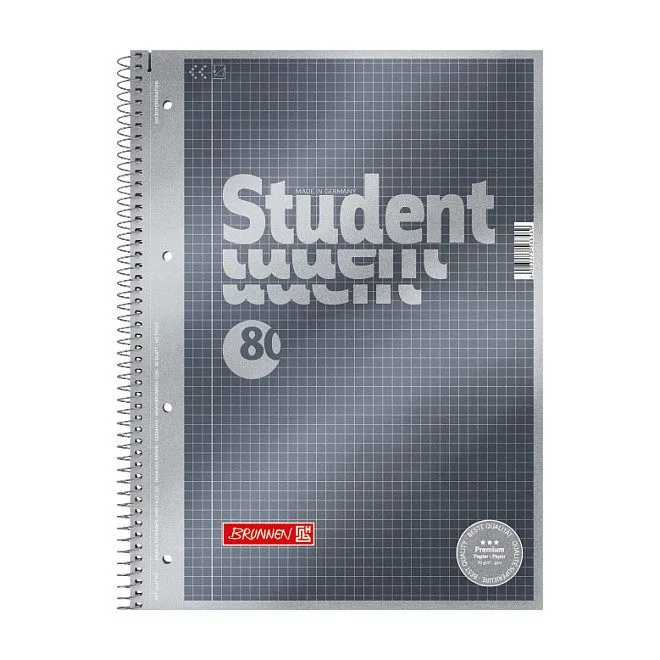 BRUNNEN Collegeblöcke DIN A4 kariert — image 1