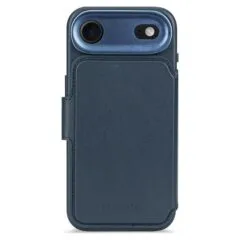 Decoded Detachable Wallet mit MagSafe für iPhone Air, Navy, Leder, D26IPO17ADW5NW