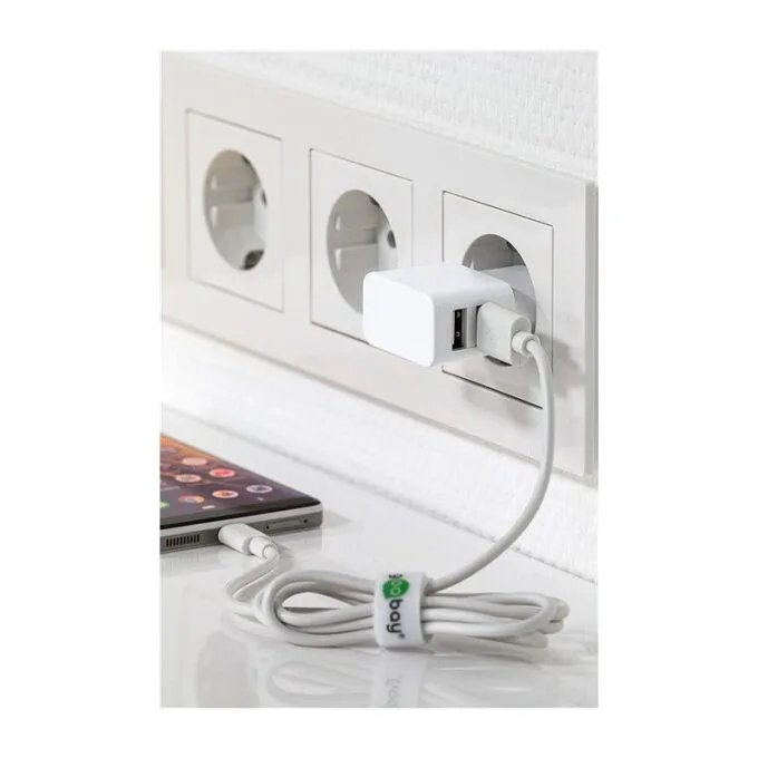 Goobay USB-C Dual Ladeset 2,4 A (wei) — image 5