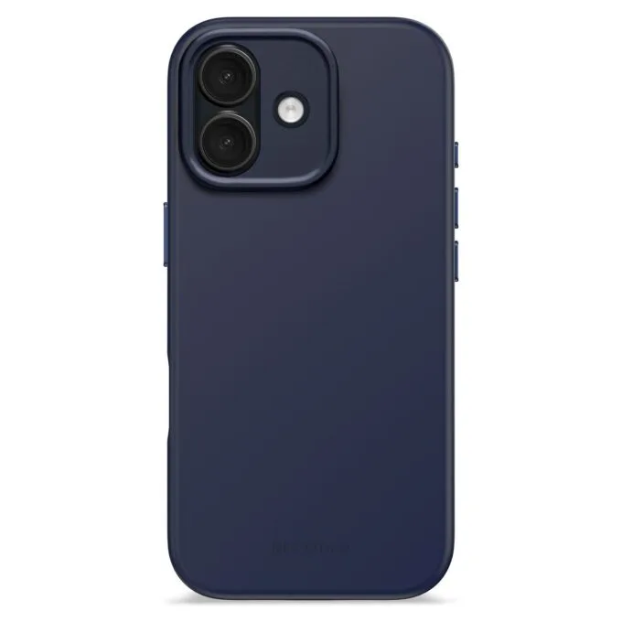 Decoded AntiMicrobial Silicone Backcover iPhone 17 True Navy — image 1