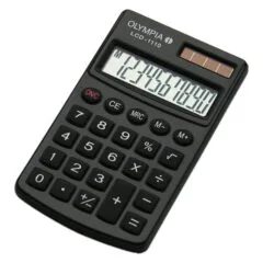 Olympia Taschenrechner LCD-1110 schwarz