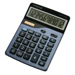 Olympia Taschenrechner LCD-5112 stahlblau