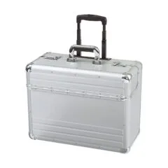ALUMAXX Pilotenkoffer OMEGA silber bis 43,2 cm (17 Zoll)