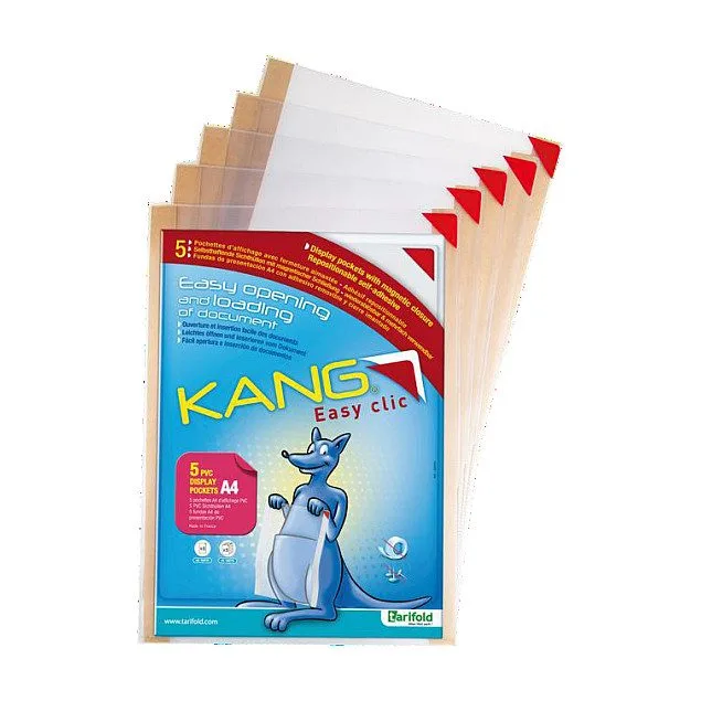 tarifold Dokumentenhüllen selbstklebend A4 transparent — image 1
