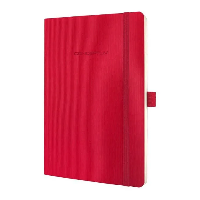 SIGEL Conceptum® Notizbuch ca. DIN A5 kariert, 194 Seiten — image 1