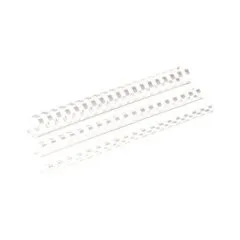 Fellowes Plastikbinderücken 8mm weiß 100PK