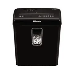 Fellowes Powershred P-30C Aktenvernichter mit Partikelschnitt bis 6 Blatt schwarz