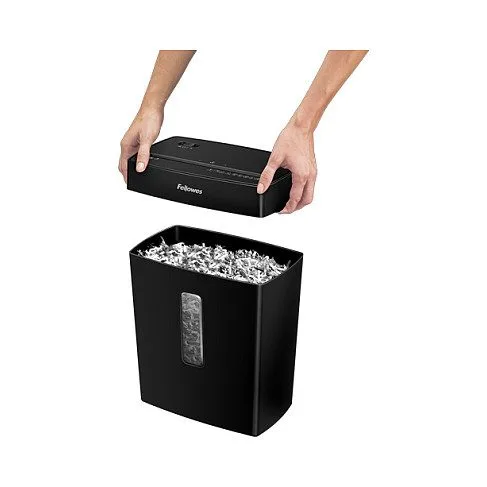 Fellowes Aktenvernichter mit Partikelschnitt Powershred P-42C schwarz — image 4