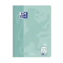 Oxford TOUCH Collegeblock DIN A4 kariert pastell flieder, pastell blau, pastell rosa, pastell grün, pastell koralle