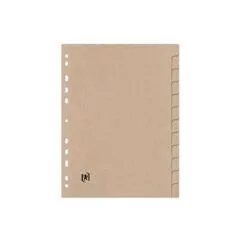 OXFORD Ordnerregister Vollformat blanko DIN A4