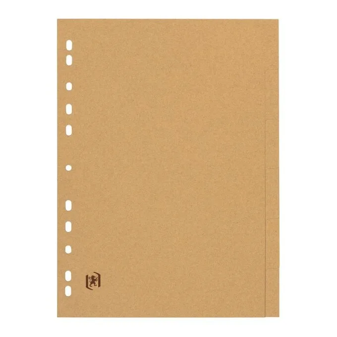 OXFORD Ordnerregister Vollformat blanko DIN A4 — image 1