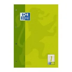 OXFORD Arbeitsblock CLASSI DIN A4 liniert Lineatur 1, 50 Blatt