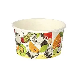 PAPSTAR Papp-Eisbecher 9.6 cm 250 ml weiß — image 1