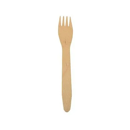 PAPSTAR Einweg-Gabeln pure braun — image 1