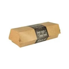 PAPSTAR Good Food Burger-Boxen braun, grau