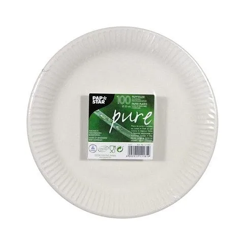 PAPSTAR pure Pappteller 23 cm weiß — image 3