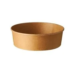 PAPSTAR pure Einweg-Salatschalen 15 cm 500 ml braun