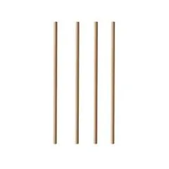 PAPSTAR Strohhalme pure braun