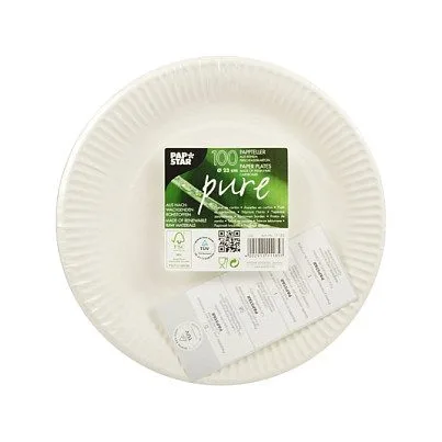 PAPSTAR Pappteller 23 cm weiß — image 3