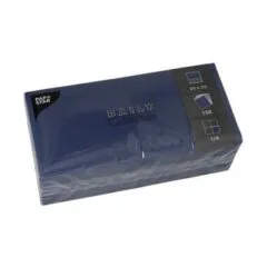 PAPSTAR Servietten 24,0 x 24,0 cm 2-lagig dunkelblau