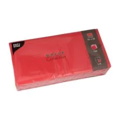 PAPSTAR Servietten 32,0 x 32,0 cm 2-lagig rot