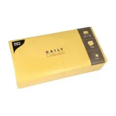 PAPSTAR Servietten 32,0 x 32,0 cm 2-lagig gelb