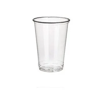PAPSTAR pure Einweg-Trinkbecher 7.03 cm 0,2 l glasklar — image 1