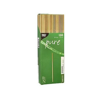 PAPSTAR Strohhalme pure braun — image 3
