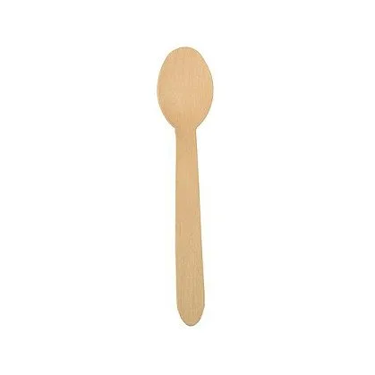 PAPSTAR Einweg-Löffel pure braun — image 1