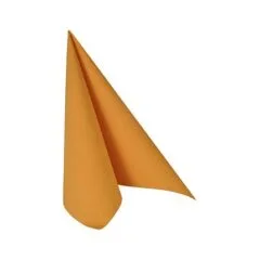 PAPSTAR Servietten 40,0 x 40,0 cm 3-lagig orange