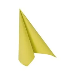 PAPSTAR Servietten 40,0 x 40,0 cm 3-lagig limonengrün