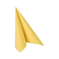 PAPSTAR Servietten 40,0 x 40,0 cm 3-lagig gelb