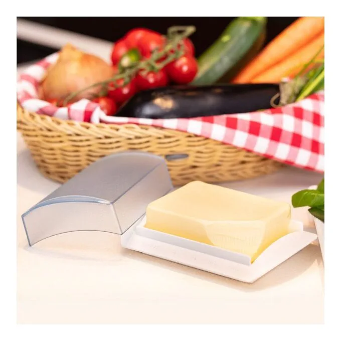 WESTMARK Butterdose 5.5 cm hoch weiß, transparent — image 4